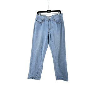 Vans Women's Junior's Boyfriend 5 Pocket Denim Jeans Straight Size 31W X 27.5L